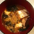 nikoju's cooksnap of when they made ミョウガとわかめの味噌汁.