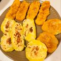 runrun_m's cooksnap of when they made 離乳食♡かぼちゃのスティックおやき.