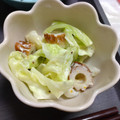 natsukori's cooksnap of when they made キャベツとちくわのマスタード和え.