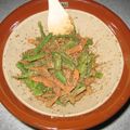 nikoju's cooksnap of when they made にんじんといんげんのごま和え.
