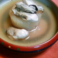 チャリpan's cooksnap of when they made 牡蠣とだいこんの煮物.
