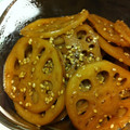 まなちゃん☆'s cooksnap of when they made とろとろシャキシャキ☆蓮根のきんぴら.