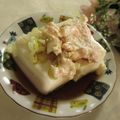 miyuki12's cooksnap of when they made 豆腐のヨーグルト明太マヨソース♪.
