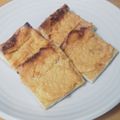 kamemii's cooksnap of when they made ＊カリカリ油揚げの一口明太ピザ＊.