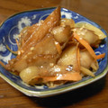 neonma's cooksnap of when they made No.28 さつま揚げのしょうゆ炒め.