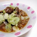 おかん３３'s cooksnap of when they made 牛スジのポン酢煮込み.
