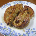 ♪♪ちょこ♪♪'s cooksnap of when they made れんこんのはさみ焼き。カレー風味♪.