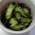 midorun's cooksnap of when they made すし酢で♪きゅうりとみょうがの酢の物.