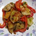 せつみか's cooksnap of when they made 鶏ささみ のからしマヨネーズ炒め.