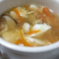 ｽｰﾋﾟ's cooksnap of when they made 人参と椎茸のかきたま汁.