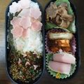 ﾋﾟﾎﾟﾎﾟﾀ's cooksnap of when they made 満開　ღ さくらのお弁当 ღ.