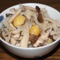maririn0's cooksnap of when they made きのこご飯.