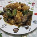 さったんママ's cooksnap of when they made 鶏となすのノンオイルみそ炒め.