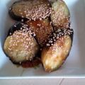 ぽっぽぺぺ's cooksnap of when they made 茄子の甘辛煮.