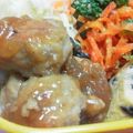 LiLi's cooksnap of when they made たまにはっ！肉だんご甘酢あん♪.