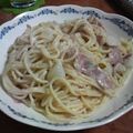 茶ババ's cooksnap of when they made 簡単で本格的☆カルボナーラ☆.
