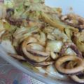 minami7373's cooksnap of when they made いかとキャベツのゴロ焼き.