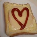龍青空ママ's cooksnap of when they made 卵サラダとベーコンチーズのトースト.