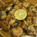 marilin36's cooksnap of when they made お弁当おかず☆ベビー帆立の照り焼串.