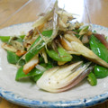 SETSUーRENT's cooksnap of when they made みょうがとピーマンの炒め物.