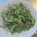 ゆりYO船長's cooksnap of when they made もう一品☆ゴーヤのガーリック炒め.