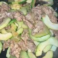 SONOCOO's cooksnap of when they made はぐらうりと豚肉炒め.