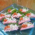 チロルン♪'s cooksnap of when they made しらすと大葉のかまぼこサンド.