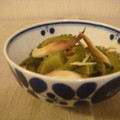 ローズレース's cooksnap of when they made 簡単さわやか＊ゴーヤとみょうがのピクルス.