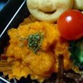 ＊＊らんぴぃー＊＊'s cooksnap of when they made ほんのり甘い♪かぼちゃマッシュ（お弁当）.
