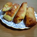 とこぷう's cooksnap of when they made **エビと卵のタルタルチーズ春巻き**.