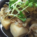 sonop's cooksnap of when they made こっくりと♪里芋と豚バラ煮物.