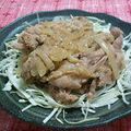 ☆★ひよこ★☆'s cooksnap of when they made 豚の林檎味噌ソース炒め.