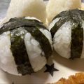 ★なみ☆'s cooksnap of when they made 天むすじゃないよ！？鶏の唐揚げおむすび.