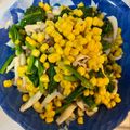 ysk's cooksnap of when they made ほうれん草、コーン、しめじのバター焼き.