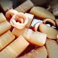 あおいりん's cooksnap of when they made 染みてる！やりいかと大根のやわらか煮.