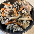 あい♪らんど's cooksnap of when they made 鶏ひじきの炊き込みご飯.