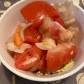 sachi516's cooksnap of when they made トマトと新玉ねぎのさっぱりマリネ.