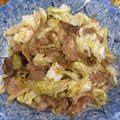ママメイン！時々子供's cooksnap of when they made 簡単！旨～♥キャベツ回鍋肉　ホイコーロー.