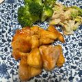 はらた家's cooksnap of when they made 鶏ささ身で！揚げない鶏唐の甘酢ごま和え.