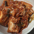 K0A9O0R8U♪'s cooksnap of when they made ■旨くて、かんたん！厚揚げのキムチ炒め■.