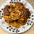 ボブナナ's cooksnap of when they made 簡単 本格的 煮込みハンバーグ.