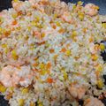 kyootan's cooksnap of when they made 炊飯器ｄｅエビピラフ♪.
