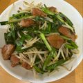 ママメイン！時々子供's cooksnap of when they made 夏にスタミナ満点！！レバニラ炒め.