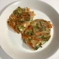 オージーリリー's cooksnap of when they made 簡単★豆腐とカニカマのふわふわ焼き.