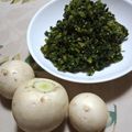 まりゆりひろこ's cooksnap of when they made 旬！かぶの葉炒め♪箸休めに.