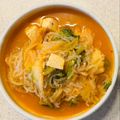 Gkims's cooksnap of when they made ダイエット＆時短！白滝で味噌キムチスープ.