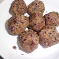 toshiebaba's cooksnap of when they made 小豆餡＆米ぬかのコロコロ.