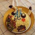happyren's cooksnap of when they made ❤ピカチュー★ケーキ❤.
