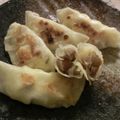 3mamakuma's cooksnap of when they made 余った皮で❀キャベツとウインナーの餃子.