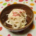 ユカまんま's cooksnap of when they made サクサクおいしい☀れんこんサラダ.